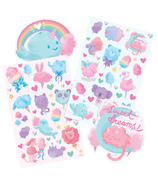 OOLY Scented Scratch Stickers Fluffy Cotton Candy