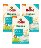 Holle Organic Wholegrain Oat Cereal Bundle