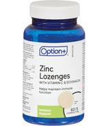 Option+ Zinc Lozenges with Vitamin C & Echinacea