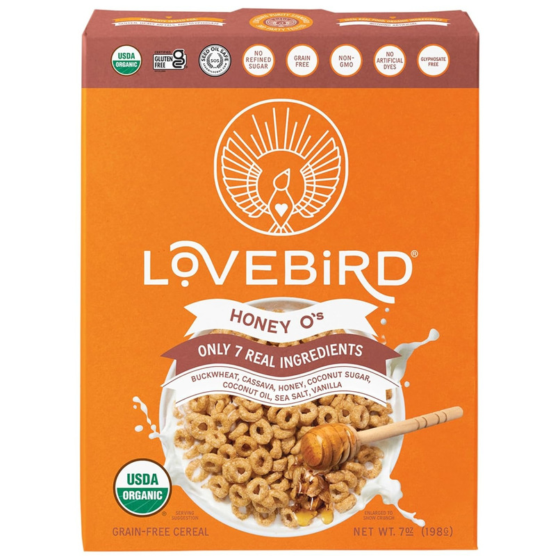 純銀　ナッツ　スプーン　透かし　Love bird Buy Lovebird Organic Grain-Free Cereal Honey O's at Well.ca | Free
