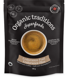 Organic Traditions Endurance Fuel Instant Mushroom Coffee