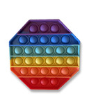 Sariso Boba Pop Fidget Toy Rainbow Octagon