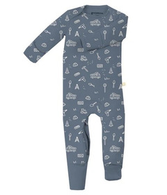 gunamuna Convertible Footie PJ Construction