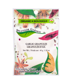 Splendor Garden Organic Garlic Granules