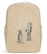 SoYoung Raw Linen Backpack Robot Date de jeu