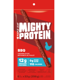 Mighty Protein BBQ Chicken Sticks