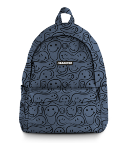 Headster Kids Backpack Simply Happy Slate Blue