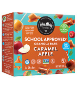 Healthy Crunch barres granola pomme caramel approuvées par l'école