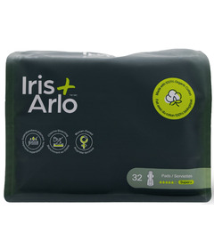 Iris + Arlo Organic Cotton Super + Pads Bulk