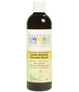 Huile de soin de la peau à l'amande douce d'Aura Cacia