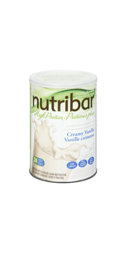 Buy Nutribar High Protein Creamy Vanilla Shake Powder At Wellca Free Shipping 35 In Canada 3970