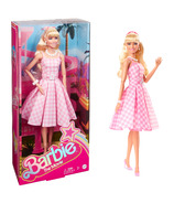 Robe vichy rose de la poupée Barbie Movie