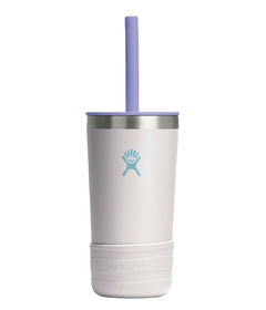 Hydro Flask Kids Tumbler with Straw & Boot Cloud Pink