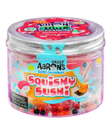 Slime Charmers Squishy Sushi Rouge de Crazy Aaron's Thinking Putty