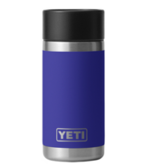 YETI Rambler Bottle + HotShot Cap Offshore Blue