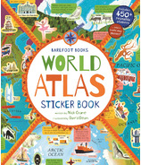Barefoot Books BFB World Atlas Sticker Book