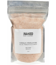 Buck Naked Soap Company Fine Himalayan Salt Bath Soak Vanilla