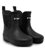 Stonz Kids Urban Waterproof Rubber Boots Black