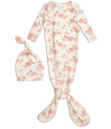 aden+anais Snuggle Knit Gown and Hat Set Rosettes 0-3 Months