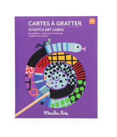 Cartes à gratter Moulin Roty Les Toupitis