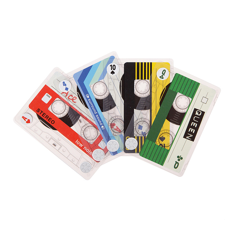 Buy Kikkerland Cassette Playing Cards at Well.ca | Free Shipping