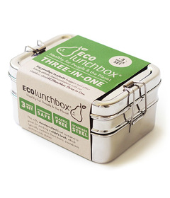 ECOLunchbox 3 in 1 Rectangular Set