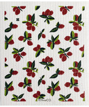 Ten & Co. Swedish Sponge Cloth Vintage Fruits Cranberry