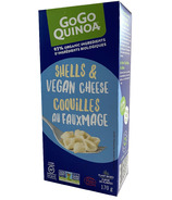 GoGo Quinoa White Shells & Vegan Cheese