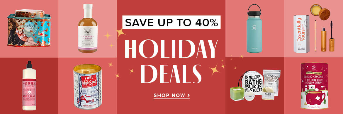 Save up to 40% on Holiday Deals
