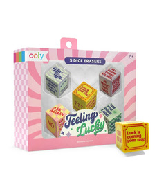 OOLY Feeling Lucky: Dice Erasers