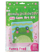 OOLY Razzle Dazzle DIY Mini Gem Art Kit Funny Frog (grenouille amusante)