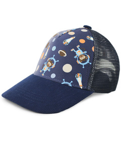 FlapJackKids Kids Printed Ball Cap Space Monkey