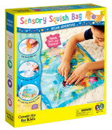 Creativity for Kids Sensory Squish Bag Ocean Adventure (Sac d'écrasement sensoriel pour les enfants)