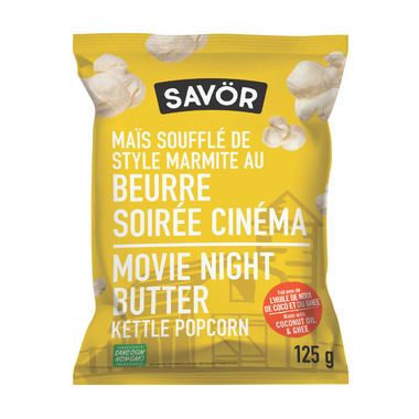 Savor Kettle Popcorn Movie Night Butter Savor Kettle Popcorn Movie Night Butter