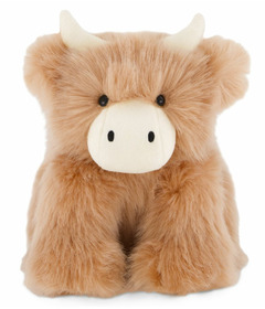 Snuggle Bunnies Plush Hilda the Highland Cow Caramel