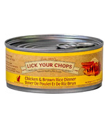 Lick Your Chops Chicken & Brown Rice Dinner For Cats Can