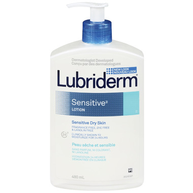 Lubriderm Sensitive Lotion for Sensitive Dry Skin Lubriderm Sensitive Lotion for Sensitive Dry Skin