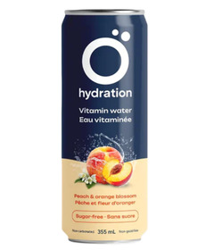O Hydration Vitamin Water Peach Orange Blossom
