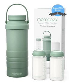 Momcozy 22oz Portable Breast Milk Cooler for Outdoor Green