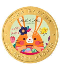 Simon Coll Milk Chocolate Easter Medallion