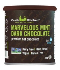 Chocolat chaud Castle Kitchen Merveilleuse menthe Chocolat noir