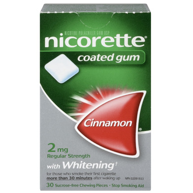 NICORETTE Gum Cinnamon NICORETTE Gum Cinnamon
