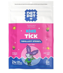 NATPAT Kids Tick Repellent Stickers
