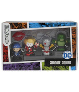 Fisher-Price Ensemble de 4 figurines Suicide Squad, collection Little People Collector