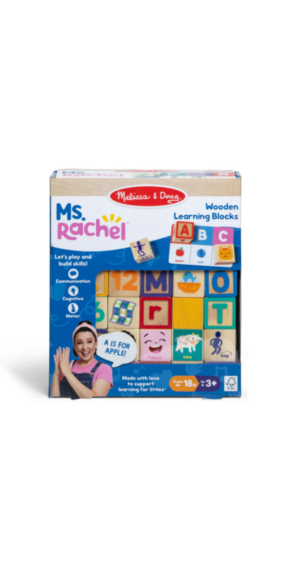 Buy Melissa & Doug Ms. Rachel Wooden Learning Blocks at Well.ca | Free ...