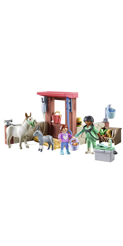 Playmobil 5820 Veterinario Con Puledro – Set Giocattolo (Import Giappone) - 2