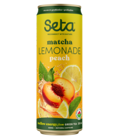 Seta Organic Matcha Lemonade Peach