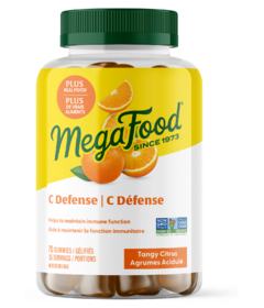 MegaFood Vitamin C Defense Tangy Citrus Gummies