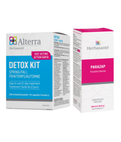 Herbasante Alterra Detox Kit + Parazap Bundle