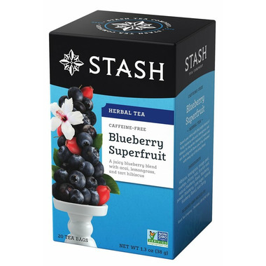 Stash Blueberry Superfruit Herbal Tea Stash Blueberry Superfruit Herbal Tea